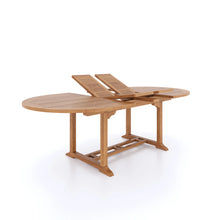 Load image into Gallery viewer, The Bailey Oval extending table