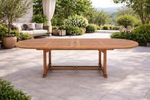 Load image into Gallery viewer, Bailey Oval extending 10 seater dining set