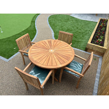 Load image into Gallery viewer, 1.2m Sunburst folding table