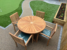 Load image into Gallery viewer, 1.2m Sunburst folding table