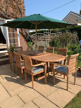 Load image into Gallery viewer, The Bailey Oval extending table