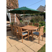 Load image into Gallery viewer, The Bailey Oval extending table