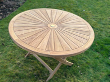 Load image into Gallery viewer, 1.2m Sunburst folding table