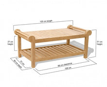 Load image into Gallery viewer, Classic Lutyen 2 Tier Coffee Table