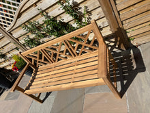 Load image into Gallery viewer, Cross Back Bench