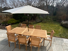 Load image into Gallery viewer, Rectangular 1.8m extending to 2.4m Dining set
