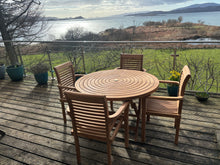 Load image into Gallery viewer, Ripple 4 Seater Dining Set

