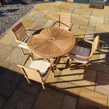Load image into Gallery viewer, 1.2m Sunburst folding table
